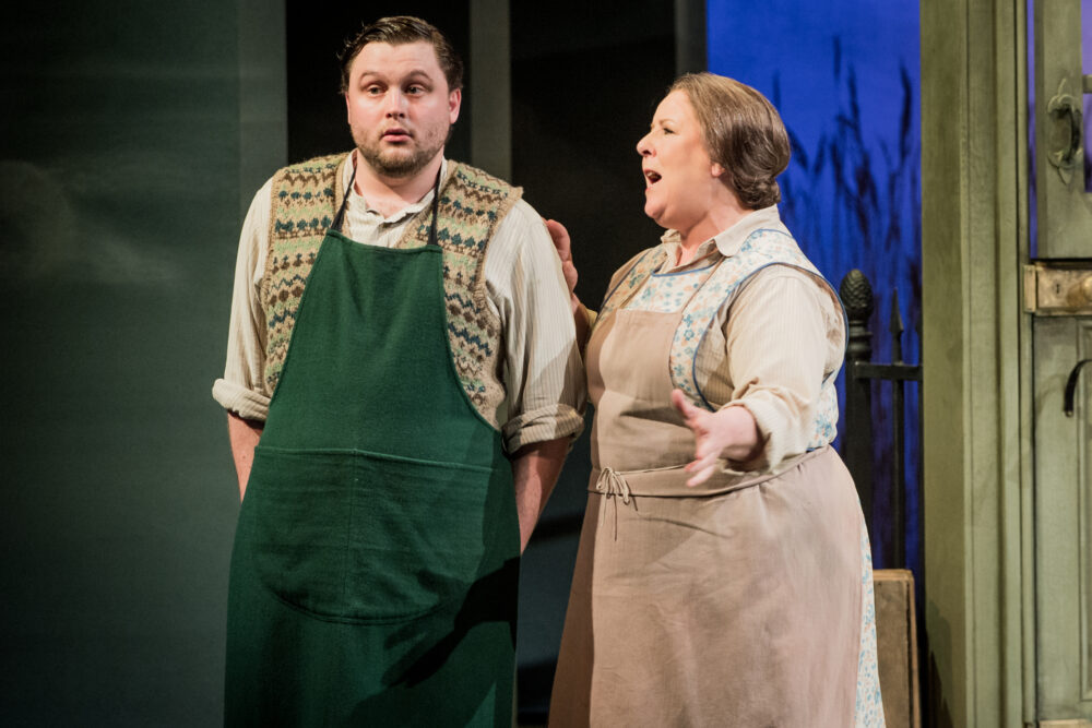 Richard Pinkstone - Albert Herring | Kathleen Wilkinson - Mrs Herring | Photo © Robert Workman}