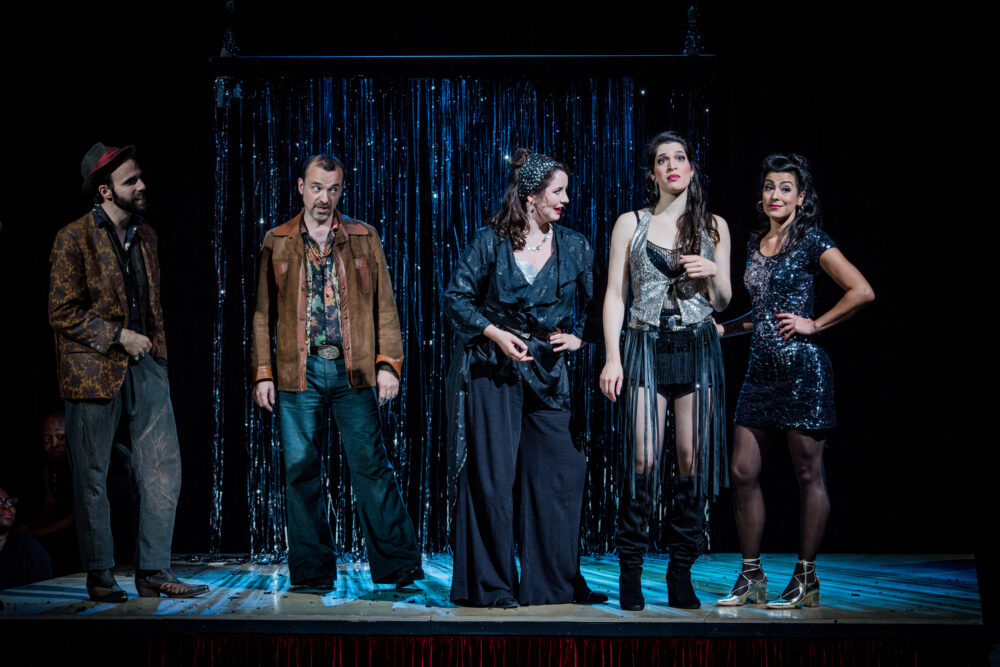 Tiago Matos - Le Dancaire | Christophe Poncet de Solages - Le Remendado | Marianne Croux - Frasquita | Na'ama Goldman - Carmen | Filipa Van Eck - Mercedes | Photo © Robert Workman}