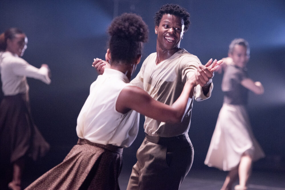 Ballet Black’s Mthuthuzeli November in The Suit by Cathy Marston. Photography by Camilla Greenwell.}