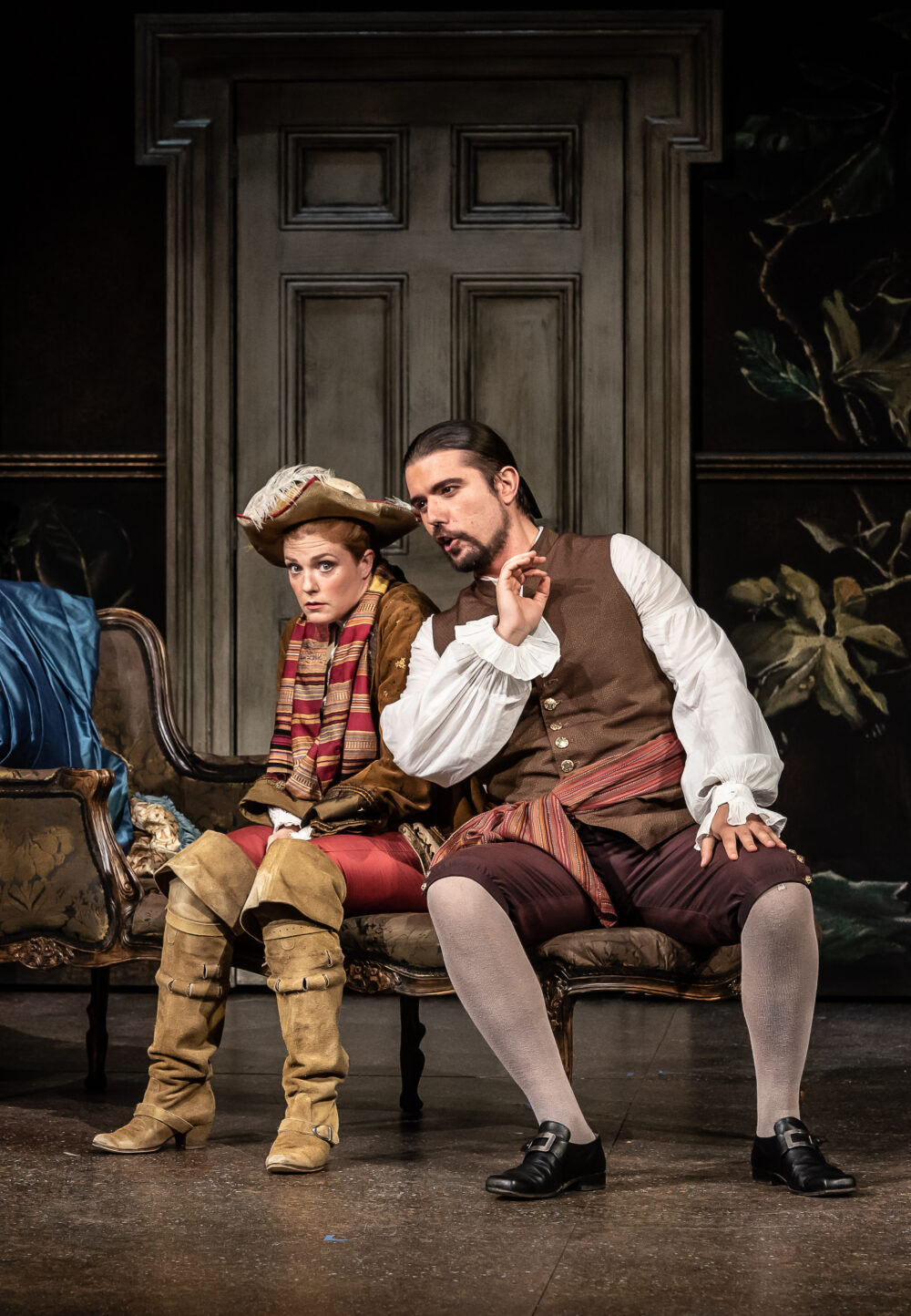 Wallis Giunta - Cherubino | Roberto Lorenzi -  Figaro | Photo © Clive Barda}