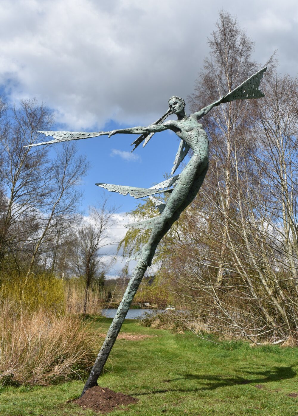 Bronze of Goddess Theia}
